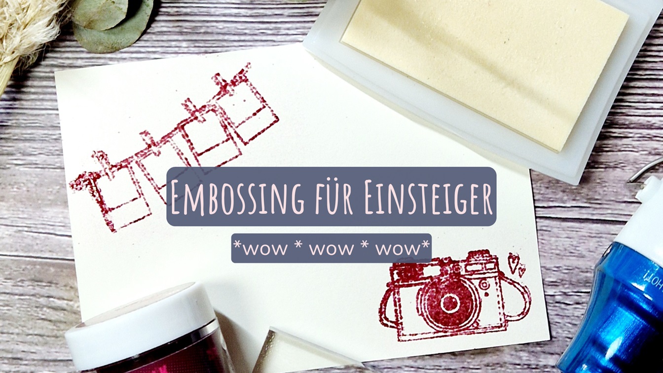 Embossing für Einsteiger: der Wow-Effekt für dein Handlettering